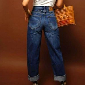 LEE | Modern vintage stovepipe dark wash jeans size 33